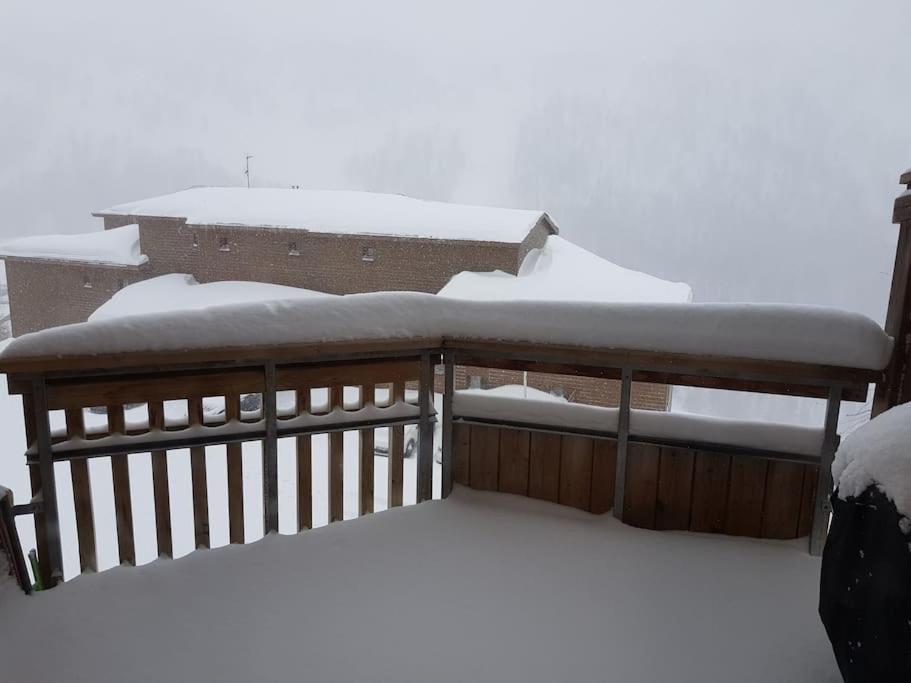 2 Pieces Avec Terrasse Et Vue Sur Les Pistes Διαμέρισμα Isola 2000 Εξωτερικό φωτογραφία