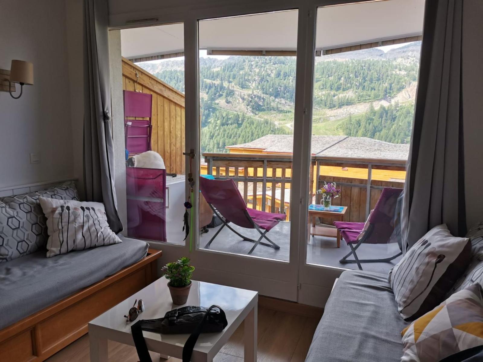 2 Pieces Avec Terrasse Et Vue Sur Les Pistes Διαμέρισμα Isola 2000 Εξωτερικό φωτογραφία